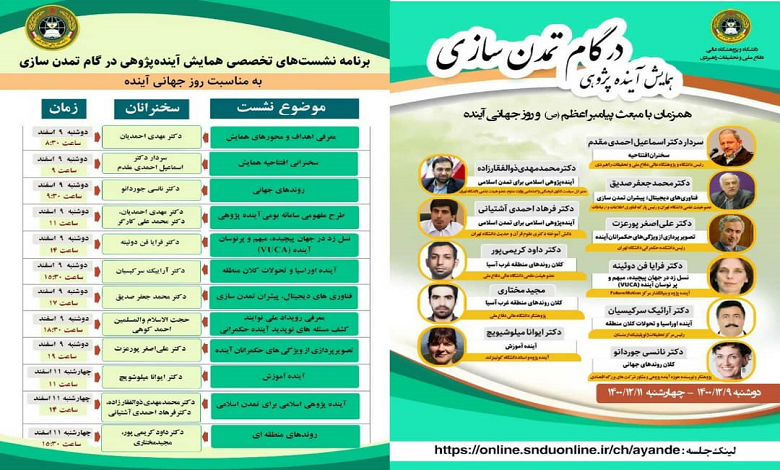 آینده پژوهی در گام تمدن سازی