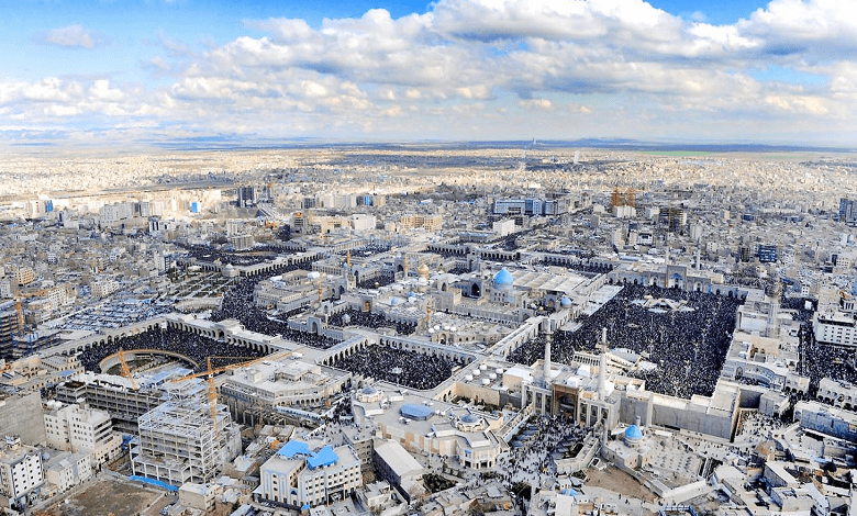 سنجش توسعه یافتگی مناطق و نواحی شهر مشهد