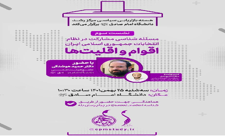 مسئله شناسی مشارکت در نظام انتخابات جمهوری اسلامی ایران اقوام و اقلیت