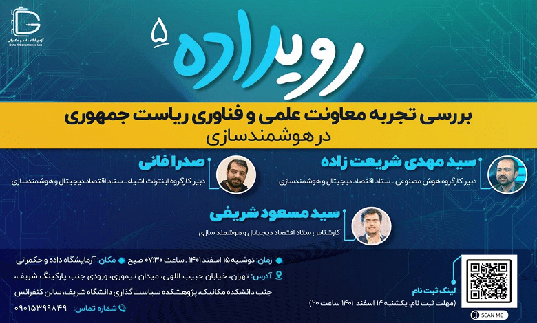 بررسی تجربه ی معاونت علمی و فناوری ریاست جمهوری در هوشمندسازی