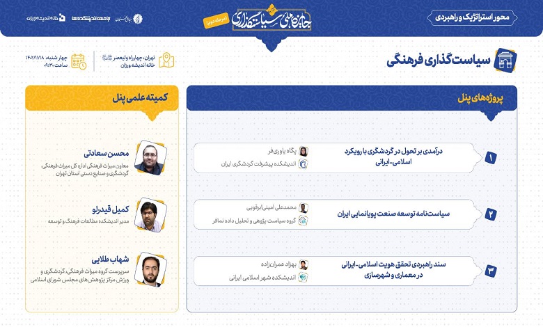 پنل سیاستگذاری فرهنگی