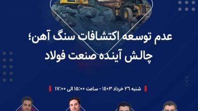عدم توسعه اکتشافات سنگ آهن