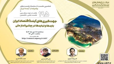 بررسی جهت گیری های آینده اقتصاد ایران
