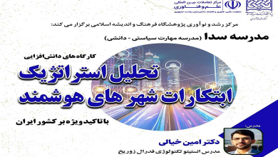 کارگاه دانش افزایی تحلیل استراتژیک ابتکارات شهرهای هوشمند