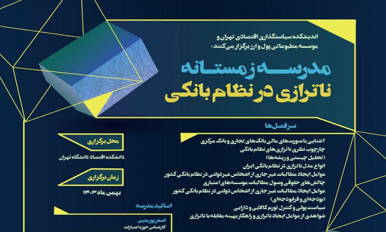 مدرسه ناترازی در نظام بانکی