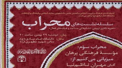 تجربه نگاری تربیتی - تشکیلاتی مساجد و هیأت های فعال