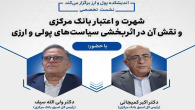 شهرت و اعتبار بانک مرکزی و نقش آن در اثربخشی سیاست های پولی و ارزی