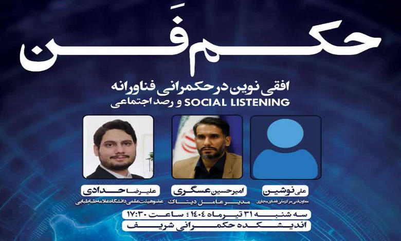 حکمفن؛ افقی نوین در حکمرانی فناورانه Social Listening و رصد اجتماعی