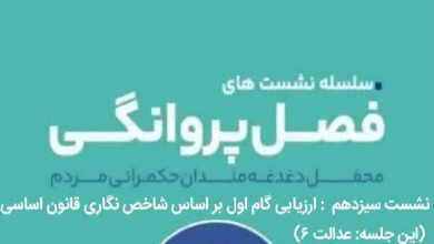 ارزیابی گام اول بر اساس شاخص نگاری قانون اساسی