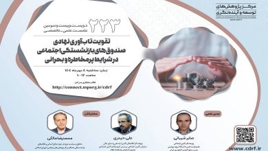 تقویت تاب آوری نهادی صندوقهای بازنشستگی اجتماعی در شرایط پر مخاطره و بحرانی