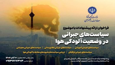سیاست‌های جبرانی در وضعیت آلودگی هوا