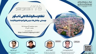 بررسی تاب آوری نظام سکونتگاهی