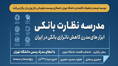 دومین مدرسه آموزشی نظارت بانکی