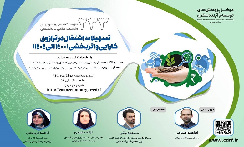 تسهیلات اشتغال در ترازوی کارآیی و اثربخشی از ۱۴۰۰ تا ۱۴۰۴