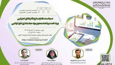 سیاست ها و سازوکارهای اجرایی پرداخت برنامه محور بودجه به ذی‌نفع‌ نهایی
