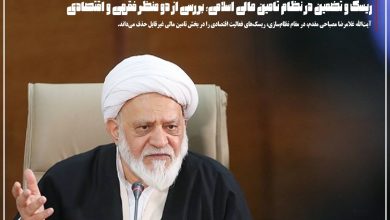 ریسک و تضمین در نظام تامین مالی اسلامی؛ بررسی از دو منظر فقهی و اقتصادی