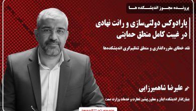 علیرضا شاهمیرزایی = شبکه کانون های تفکر ایران (ایتان) - مجوز اندیشکده ها