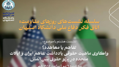 تفاهم یا معاهده؟ واکاوی ماهیت حقوقی یادداشت تفاهم ایران و ایالات متحده در پرتو حقوق بین‌الملل