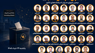 اعلام اسامی نامزدهای دومین انتخابات شورای مدیران اندیشکده‌های کشور