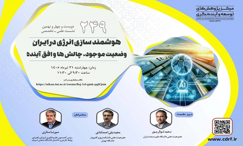 هوشمندسازی انرژی در ایـران؛ وضعیت موجود، چالش‌ها و افق آینده