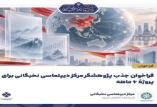 فراخوان جذب پژوهشگر مرکز دیپلماسی نخبگانی برای پروژه 6 ماهه