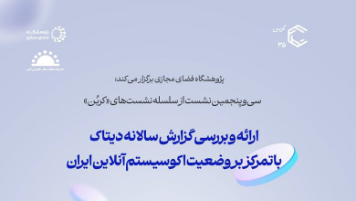 ارائه و بررسی گزارش سالانه دیتاک با تمرکز بر وضعیت اکوسیستم آنلاین ایران