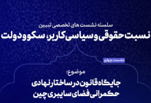 جایگاه قانون در ساختار نهادی حکمرانی فضای سایبری چین