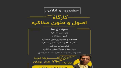 کارگاه دو روزه اصول و فنون مذاکره